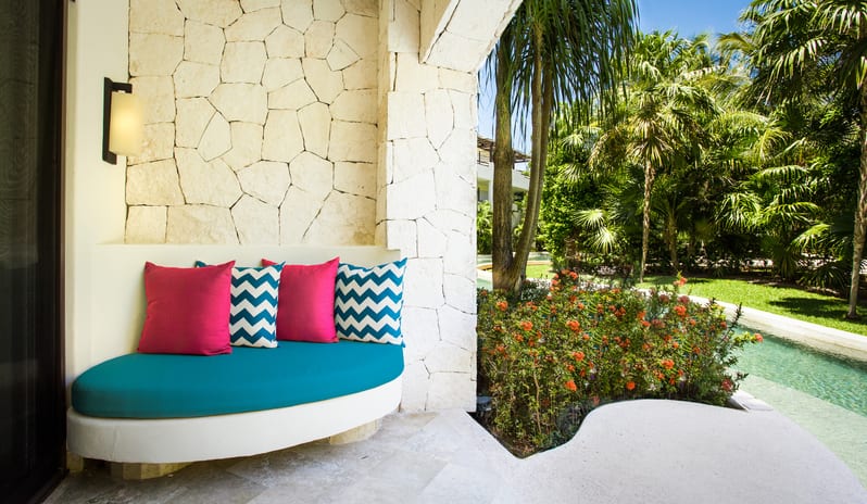 SECRETS MAROMA BEACH RESORT - JUNIOR SUITE SWIM OUT PATIO